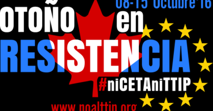 Manifestaciones en toda España contra los Tratados de Libre Comercio CETA, TTIP y TISA