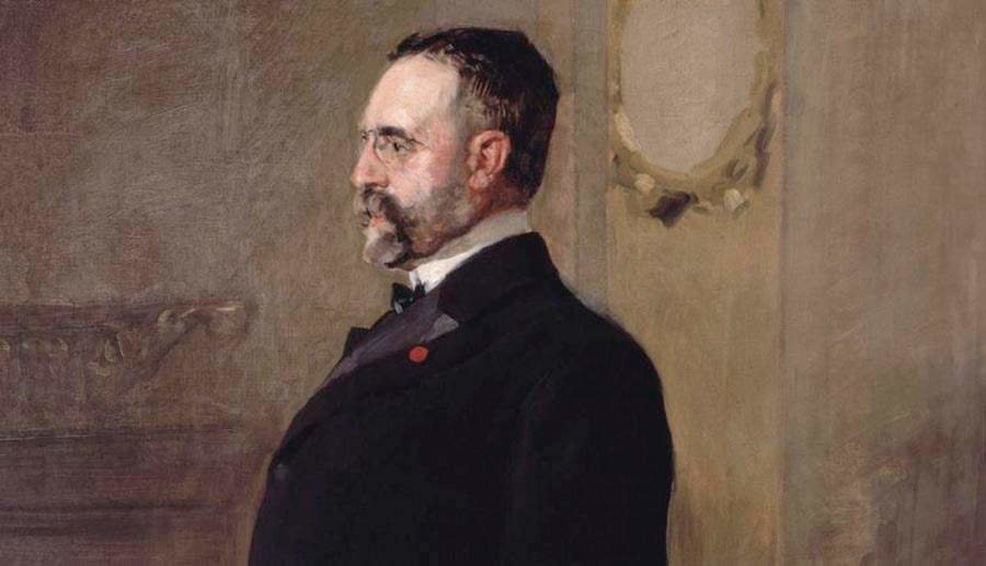 Canalejas en 1906 como presidente del Congreso, por Joaquín Sorolla (Wikipedia)