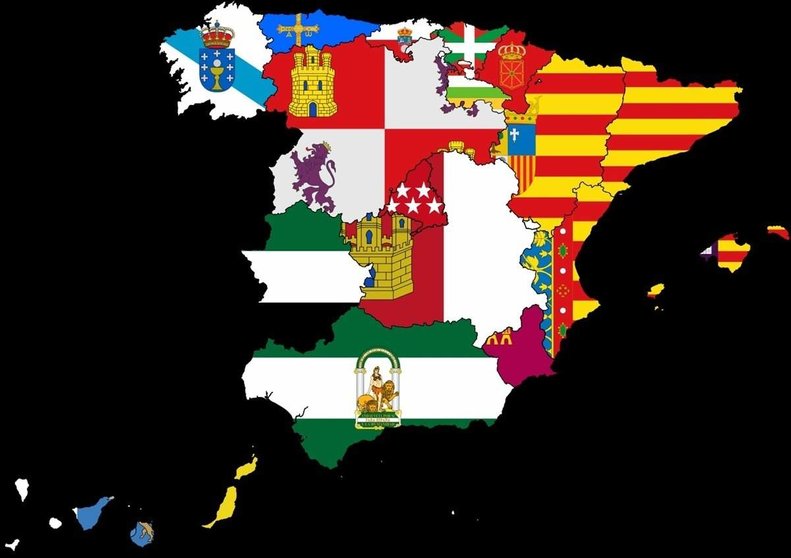 mapa_banderas-comunidades-autonomas-españa