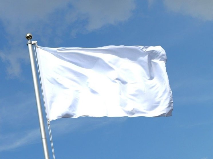 bandera blanca