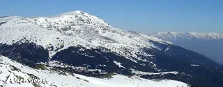la sierra de guadarrama nevada