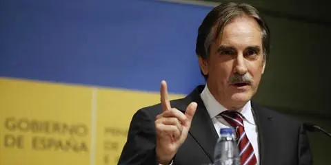 Valeriano G&oacute;mez, ministro de Trabajo.