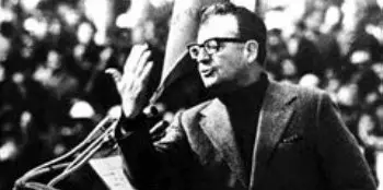Los restos del ex presidente chileno Salvador Allende