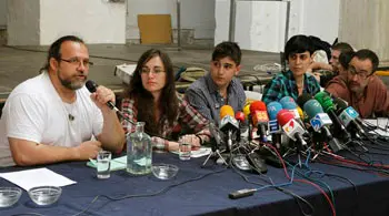 r.p. del colectivo "democracia real ya"