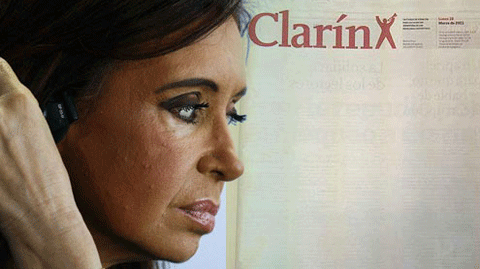clarin, cristina fern&aacute;ndez