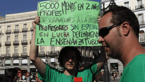 Huelga general conjunta en la Educaci&oacute;n espa&ntilde;ola el 9 de mayo