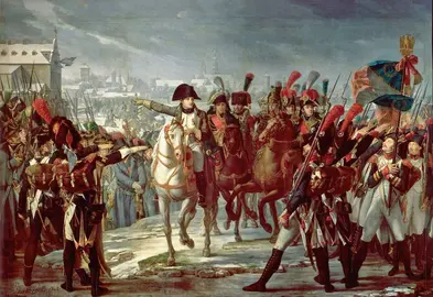 7-Claude Gautherot - Napoleon ordering the II Corps into action at Augsbourg, 1805