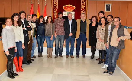 Miembros del observatorio contra la xenofobia y la intolerancia de Sanse