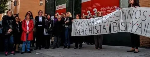 Concentraci&oacute;n contra la violencia machista