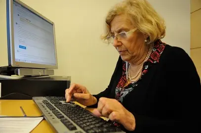 Manuela Carmena en un chat digital de Madrid Decide