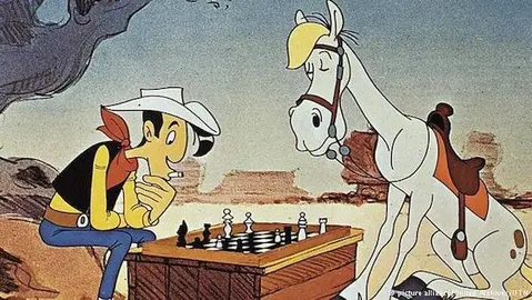 ajedrez-lucky-luke-jolly-jumper