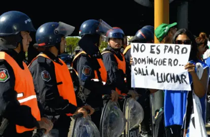 huelga argentina