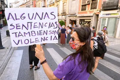 manifestacion granda juana rivas EFE 2