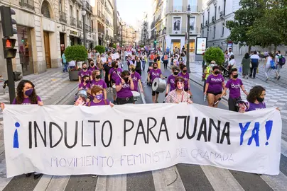 manifestacion granda juana rivas EFE 3
