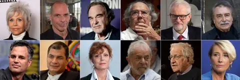 lideres contra bloqueo cuba