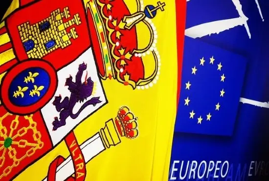 bandera espa&ntilde;a europa
