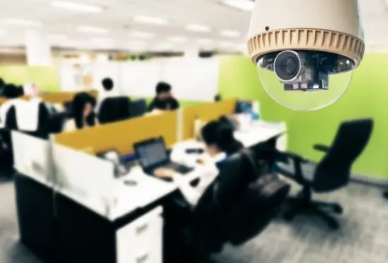camara vigilancia trabajo