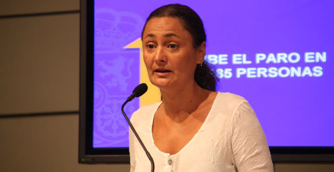 La secretaria de Estado de Empleo, Mari Luz Rodríguez