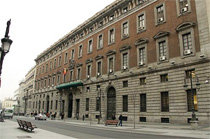 Edificio del Ministerio de Economía en Madrid. 