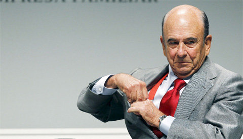El presidente del Banco de Santander, Emilio Botín.