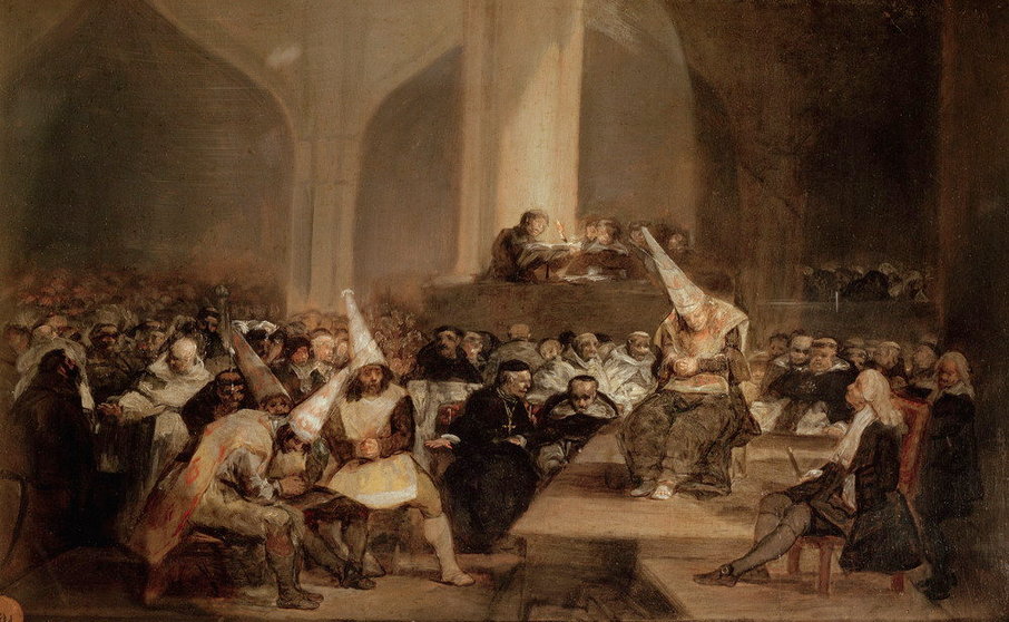 Francisco_Goya_y_Lucientes_Tribunal_of_the_Inquisition_Interrogations_Legal_events_inquisition_Figurative_art_b