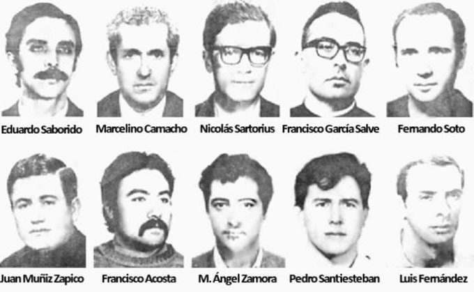 Detenidos proceso 1001 (Foto: Fundación Juan Muñiz Zapico)