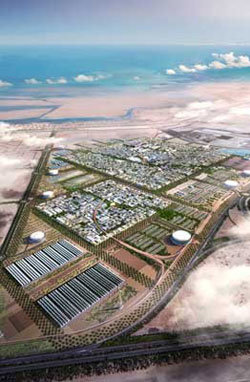ciudad verde de los emiratos arabes unidos