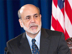 El presidente de la Fed, Ben Bernanke