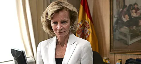 La vicepresidenta econ&oacute;mica del Gobierno, Elena Salgado. 