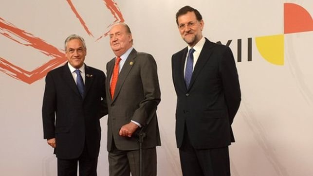Piñera, Rajoy, Cumbre iberoamericana Cadiz