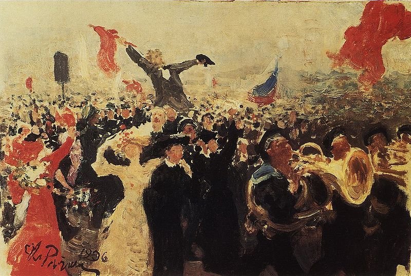 800px-Demonstration_on_October_17,_1905_by_Ilya_Repin_(adumbration_1906)