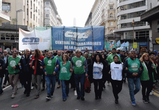 manifestacion argentina