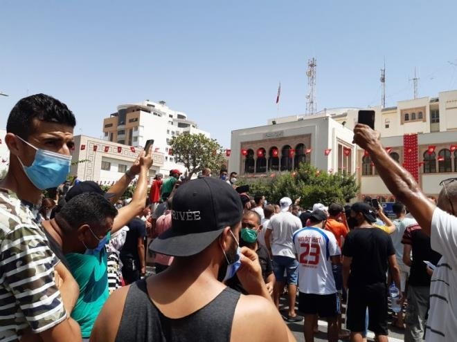 protestas tunez