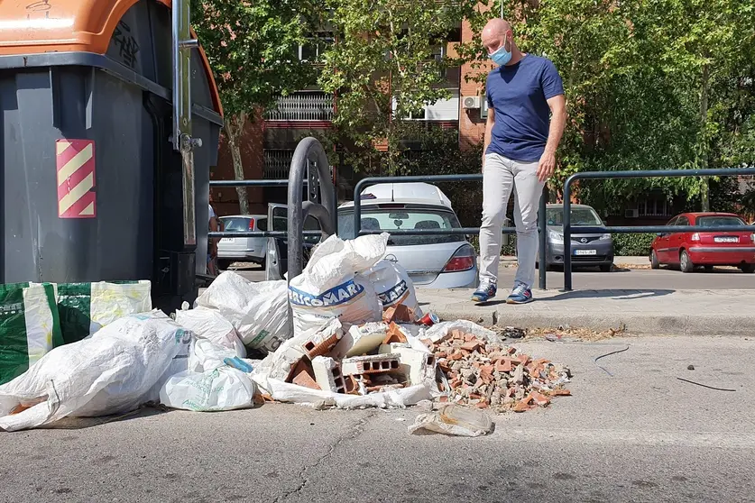 basura madrid denuncia PSOE