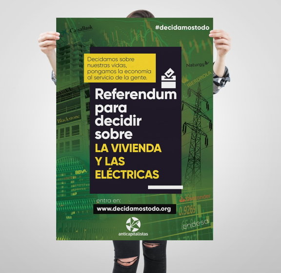 cartel campaña referendum anticapi