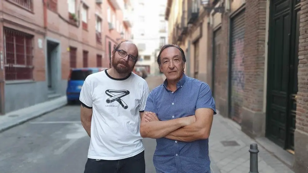Hach&egrave; Costa y Fernando Olmeda (Foto: Noira Olmeda)