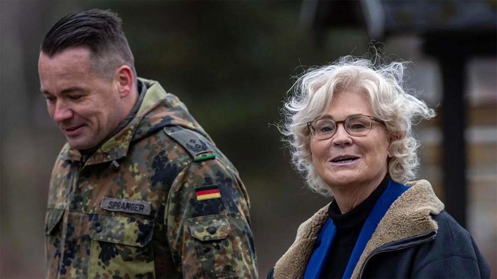 La ministra alemana de Defensa, Christine Lambrech