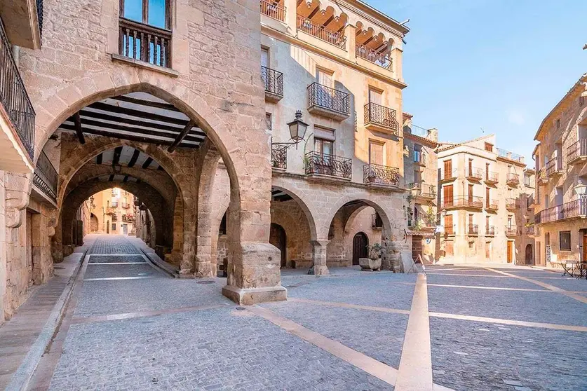 Plaza de Espa&ntilde;a (Calaceite)