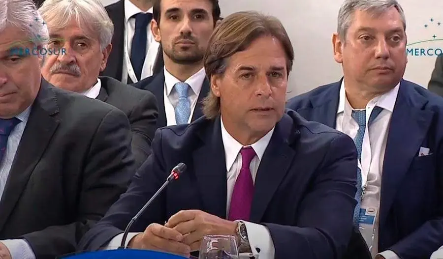 Luis Lacalle, presidente de Uruguay