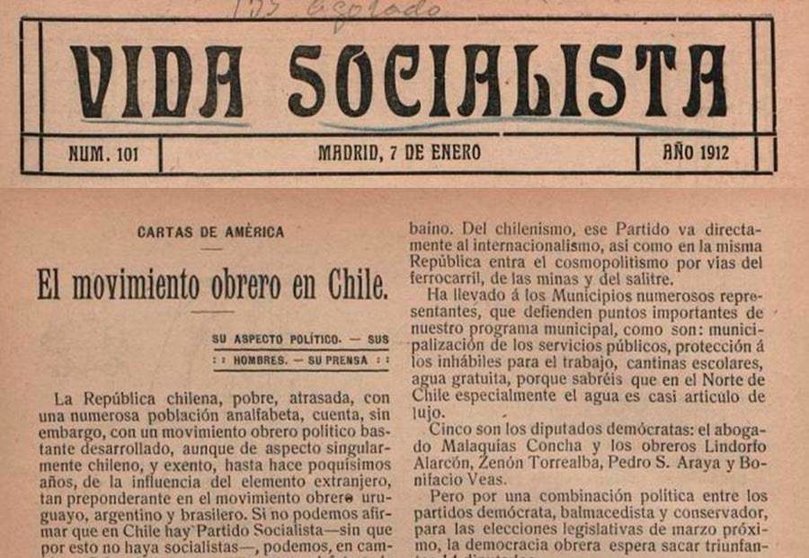 Vida Socialista (7/01/1912)