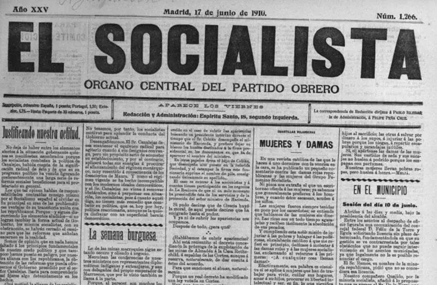 El Socialista 17/6/1910 (n&uacute;mero 1266)