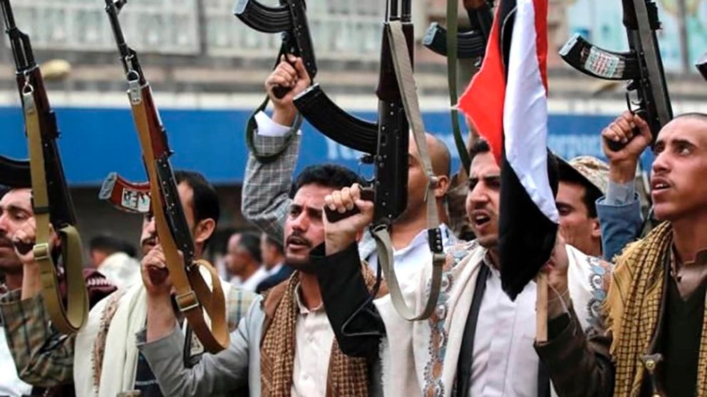 Milicianos hutíes de Yemen