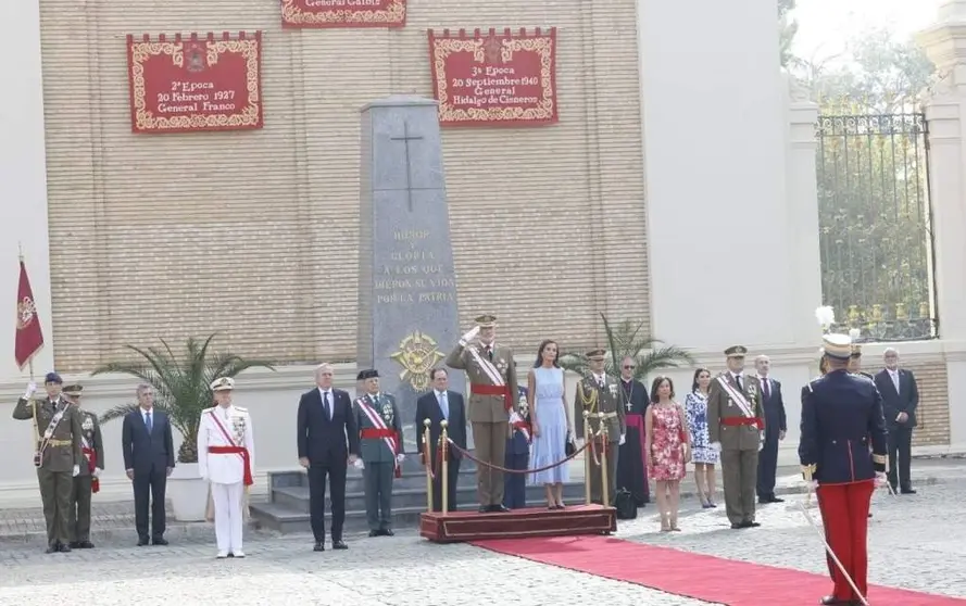 JURA BANDERA ACADEMIA MILITAR ZARAGOZA