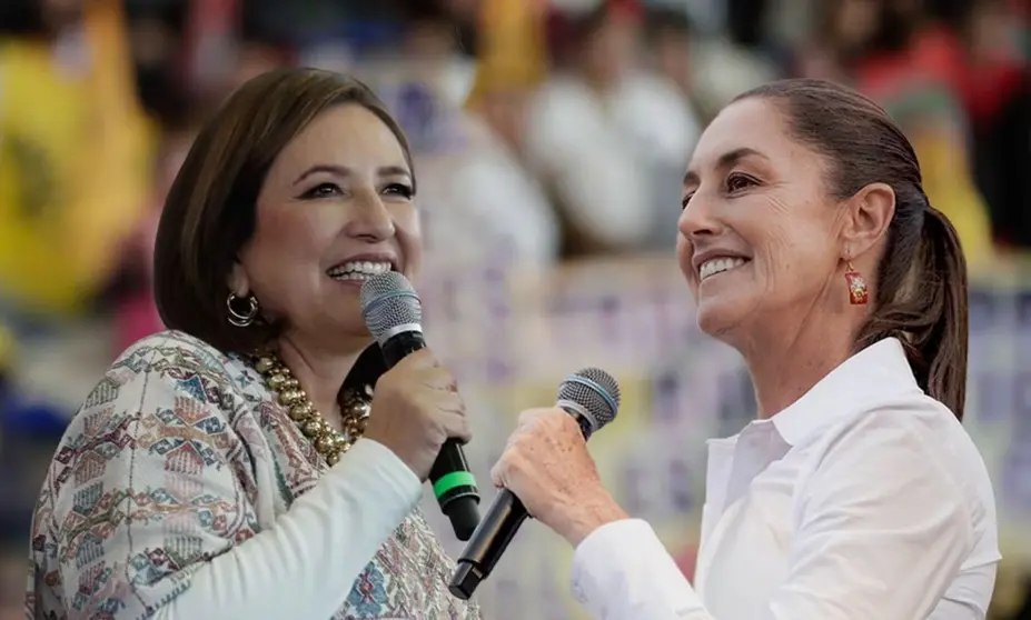 Claudia Sheinbaum y X&oacute;chitl G&aacute;lvez