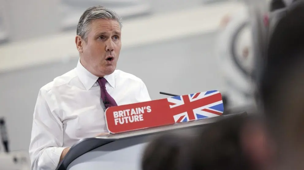 Keir Starmer, l&iacute;der del Partido Laborista brit&aacute;nico