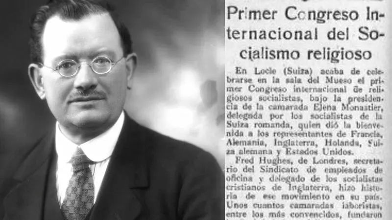John Weathley, de la Sociedad de los socialistas cat&oacute;licos en Inglaterra. El Socialista, n&uacute;mero 6104 (02/09/1928)