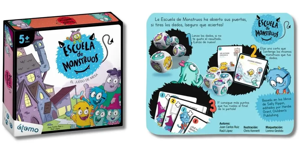 juego Escuela de monstruos