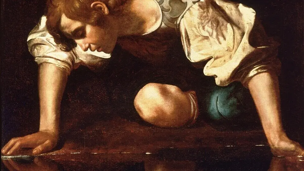 'Narciso' de Caravaggio