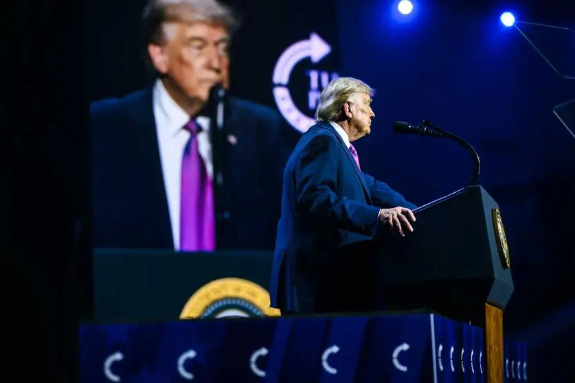 Trump anuncia ataques estadounidenses e israel&iacute;es contra Ir&aacute;n el 28 de febrero de 2026 [5]