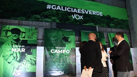 campaña vox galicia